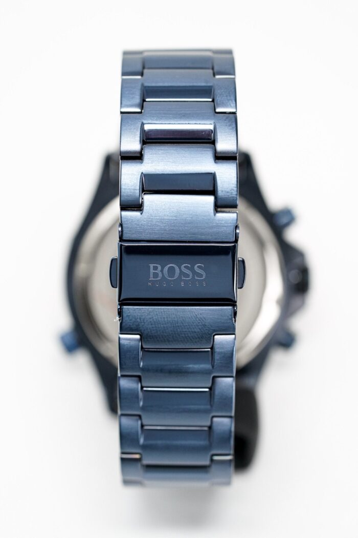 Hugo Boss Men's Watch Chronograph Globetrotter Blue PVD - HB1513824 - Image 5